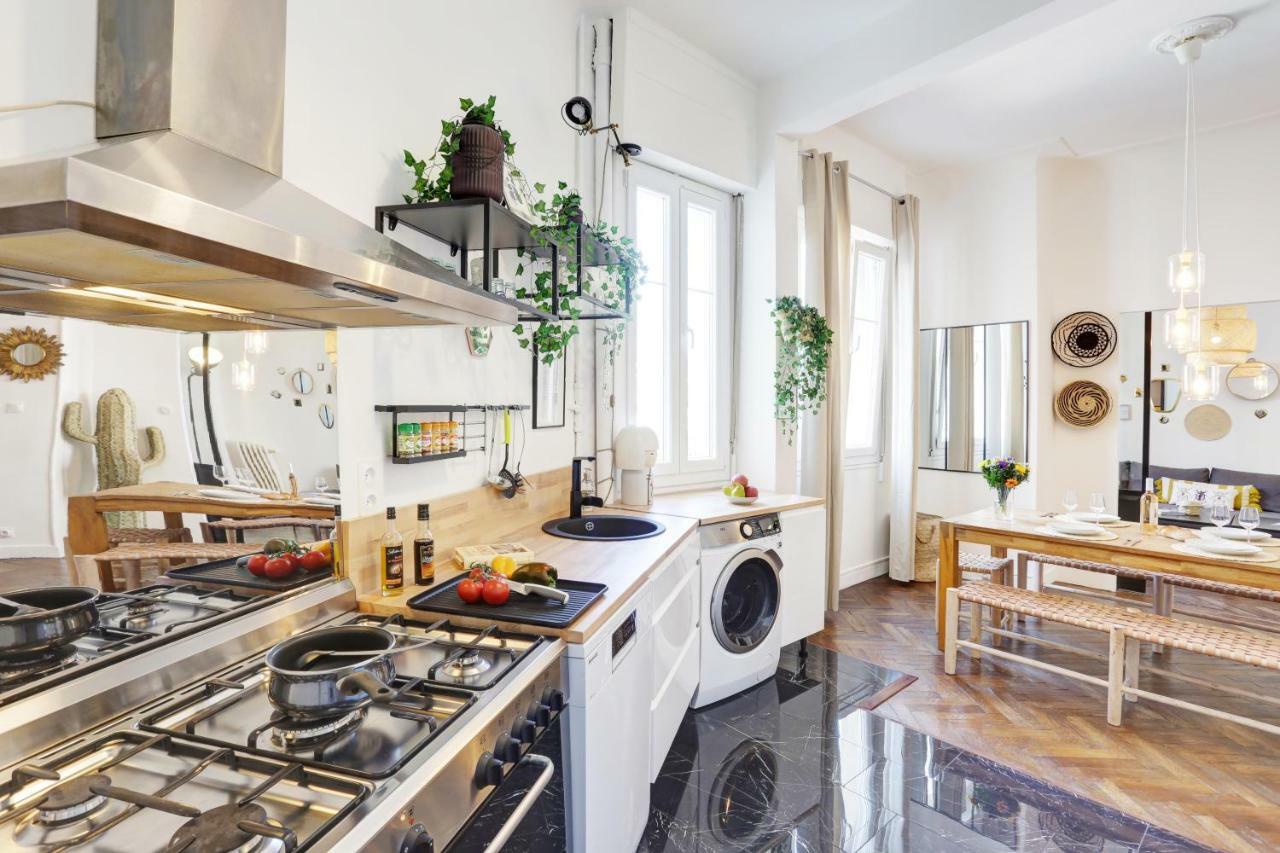 Le St Francois - Gorgeous Apt Art-déco,lift, A/c, 20 Meters Beach Appartement *